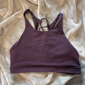 Lululemon Purple Sports Bra size 4